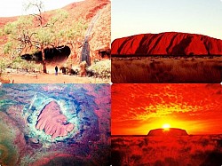 อูลูรู่ (Uluru) เป็นสถานที่ที่มีภูเขาหินโมโนลิธที่ใหญ่ที่สุดของโลก